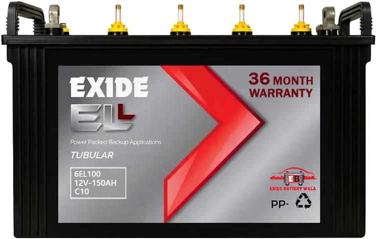 EXIDE 6EL150 SHORT TUBULAR